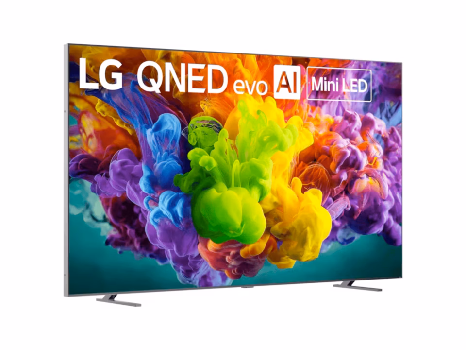 LG 115-inch QNED TV with Mini LED and AI processor for 2026
