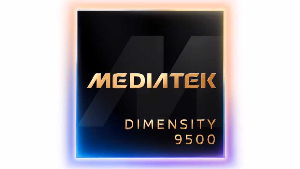 MediaTek Dimensity 9500 chipset close-up