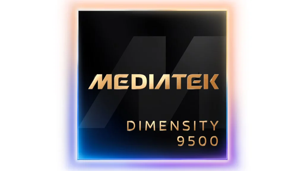 MediaTek Dimensity 9500 chipset close-up