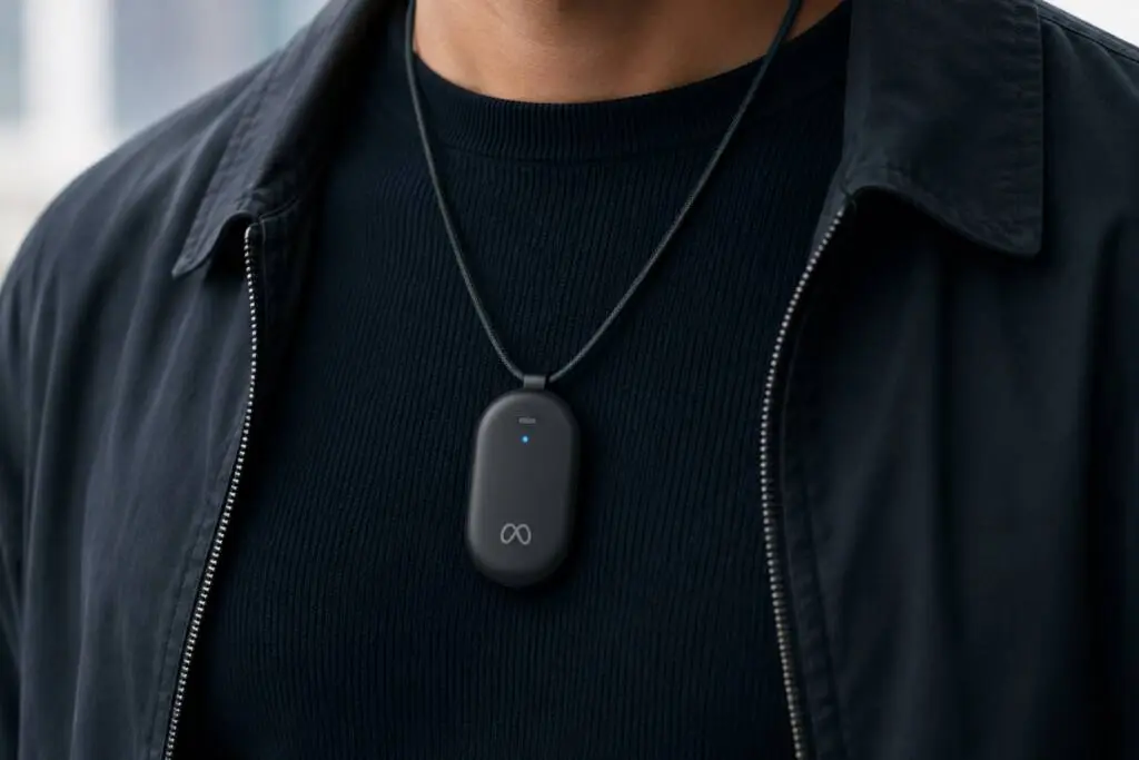 Meta AI-powered pendant and smart glasses concept