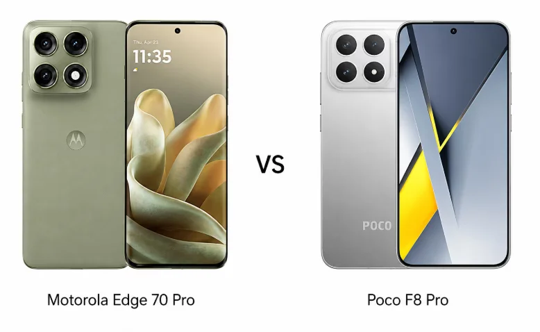 Motorola Edge 70 Pro vs Poco F8 Pro: Balanced Value or Raw Power?