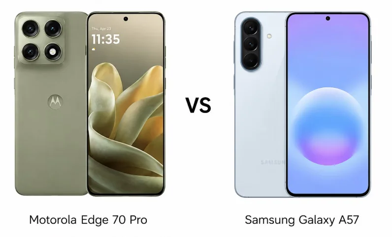 Motorola Edge 70 Pro vs Samsung Galaxy A57: Flagship Features Without Flagship Prices