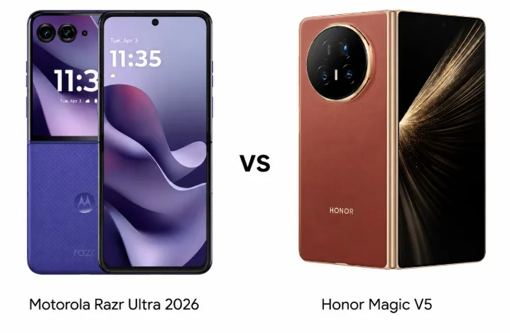 Motorola Razr Ultra 2026 vs Honor Magic V5: Foldable Face-Off
