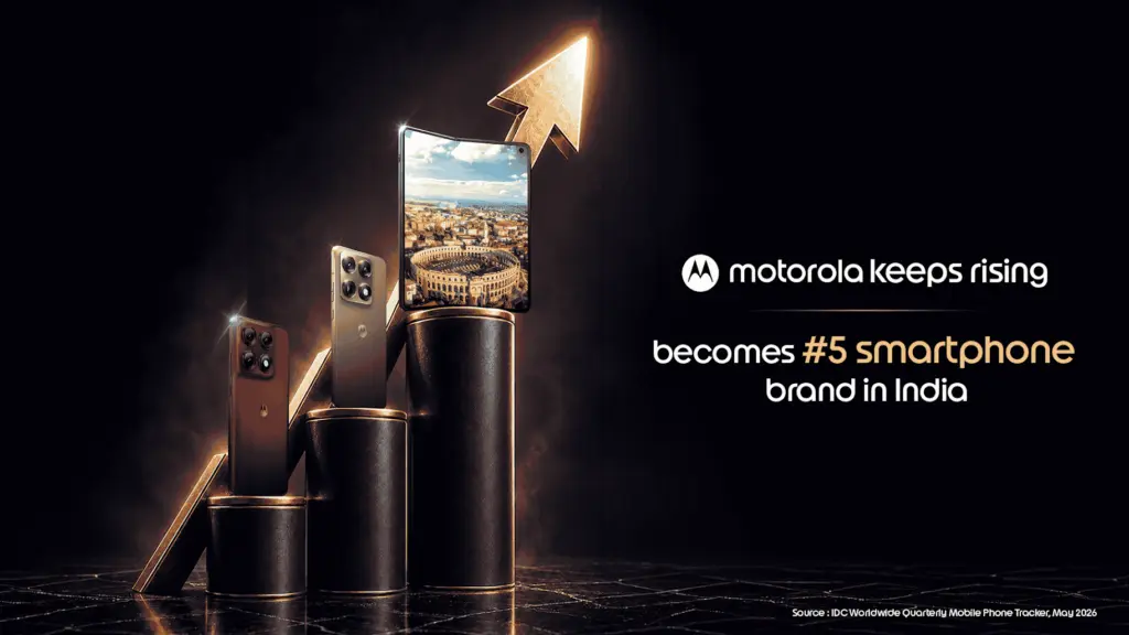 Motorola's Surge in India: Market Share and AI Playbook Motorola India market share growth with AI-powered smartphones
