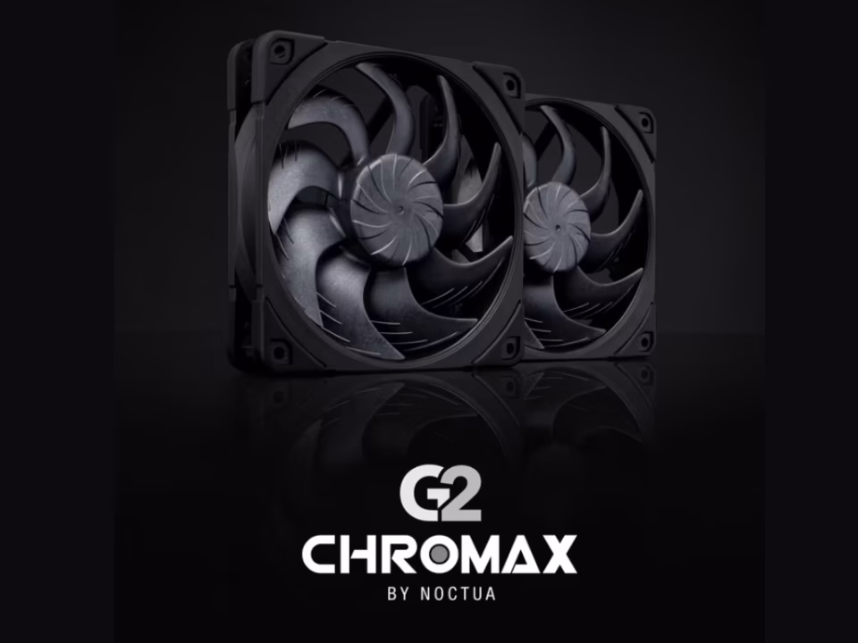 Noctua NF-A12X25 G2 Chromax.Black all-black PC cooling fan