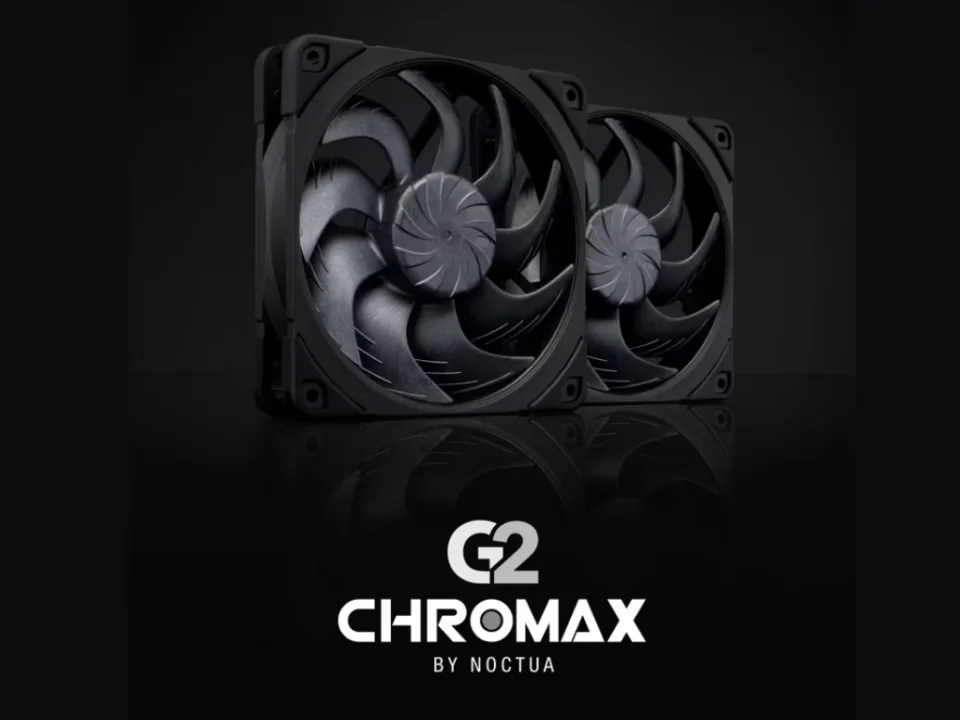 Noctua NF-A12X25 G2 Chromax.Black all-black PC cooling fan