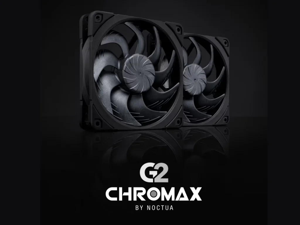 Noctua Launches All-Black NF-A12X25 G2 Chromax.Black Fan at $35