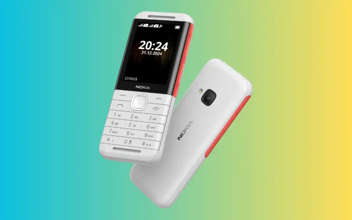 Nokia 5310 with physical music buttons and dual front speakers