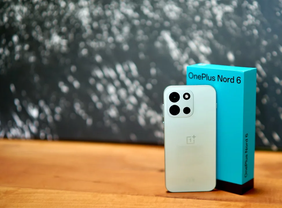 OnePlus Nord 6 smartphone showing impressive battery life