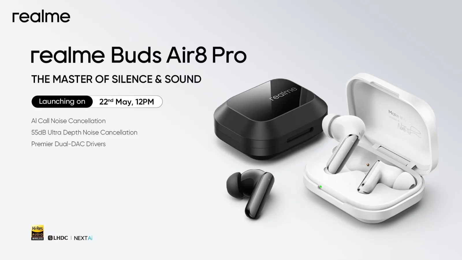 Realme 16T Launch: Buds Air 8 Pro and Watch S5 Revealed