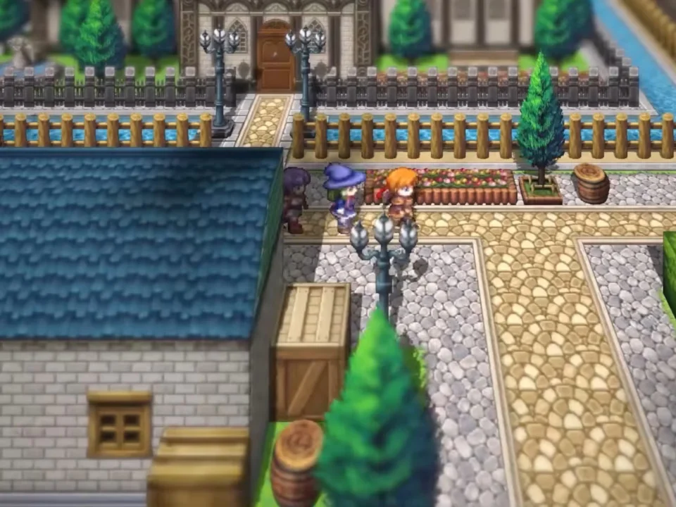 RPG Maker U2U HD-2D game creation tool blending 2D and 3D visuals