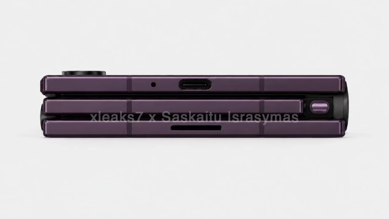 Samsung Galaxy Z TriFold 2 with integrated S Pen storage in hinge