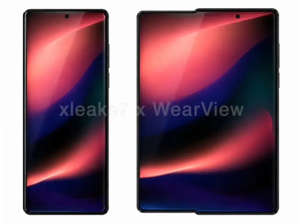 Samsung sliding phone patent with unique camera design for slimmer profile