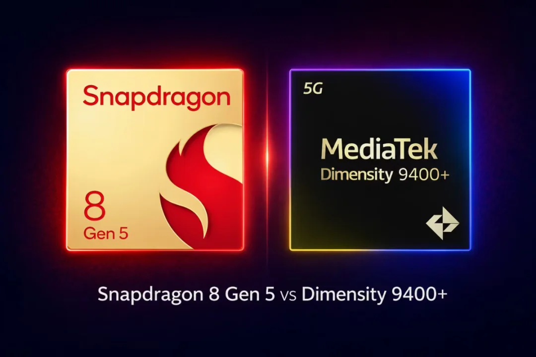 Snapdragon 8 Gen 5 vs Dimensity 9400 Plus smartphone chipset comparison