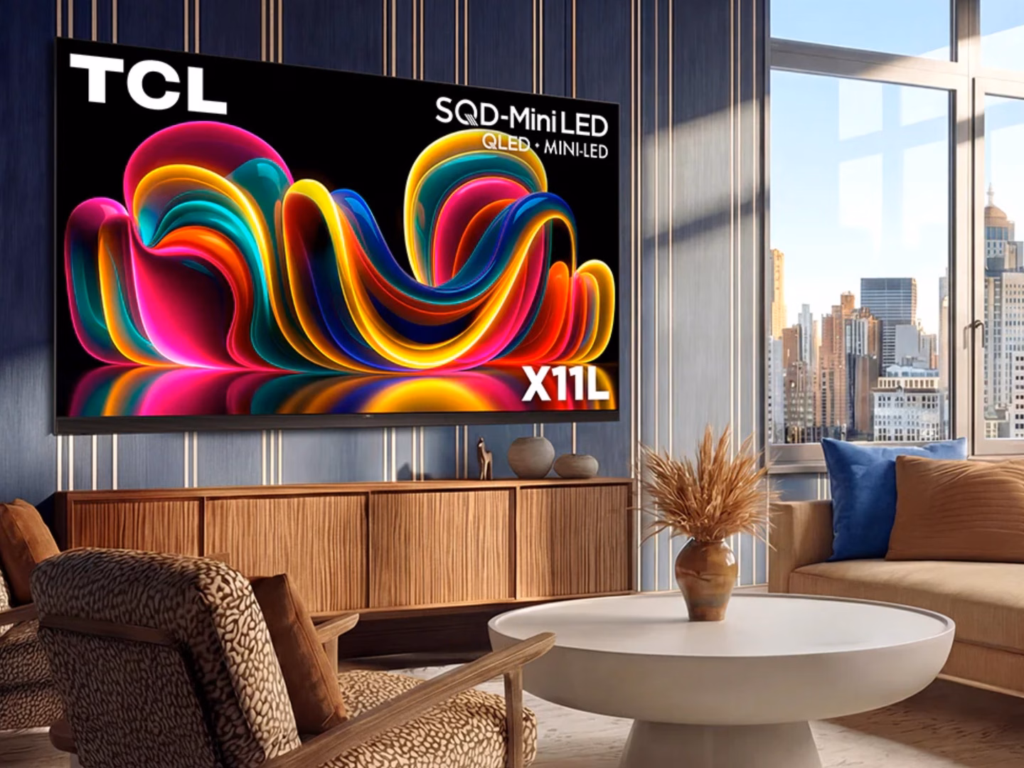 TCL 85-inch X11L SQD Mini-LED TV with 144 Hz and VRR on discount