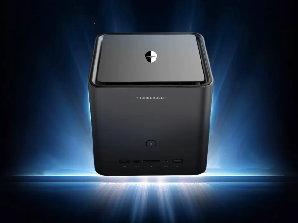 Thunderobot AMD mini PC with 96GB VRAM and Ryzen AI Max+ 395 processor