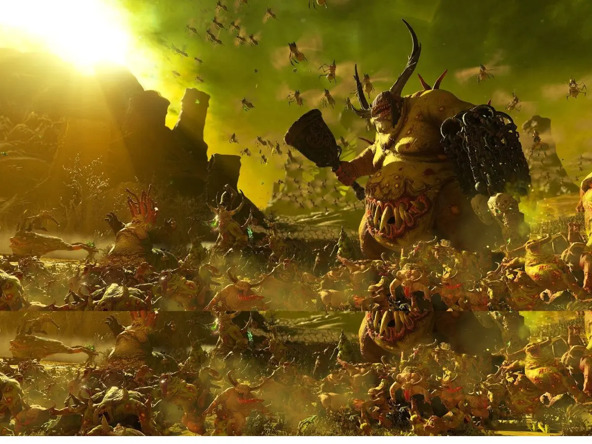 Total War: Warhammer III Drops Below $10 After Years of Updates Total War Warhammer III strategy game gameplay and campaign map