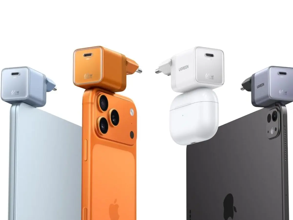 Ugreen Nexode Air 65W compact USB-C charger with frosted glass panel