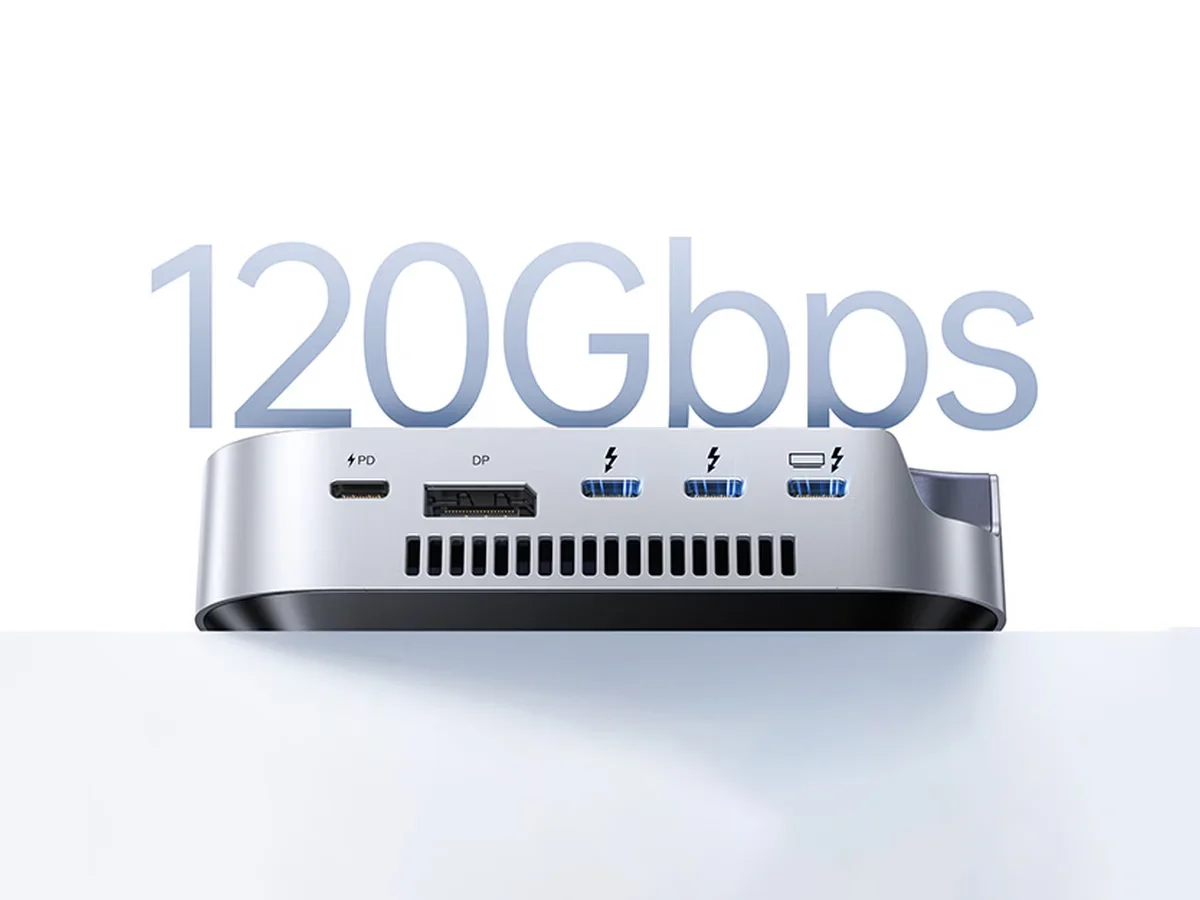 Ugreen’s 120Gbps Thunderbolt 5 Dock Adds 8TB Storage for Mac Mini M4