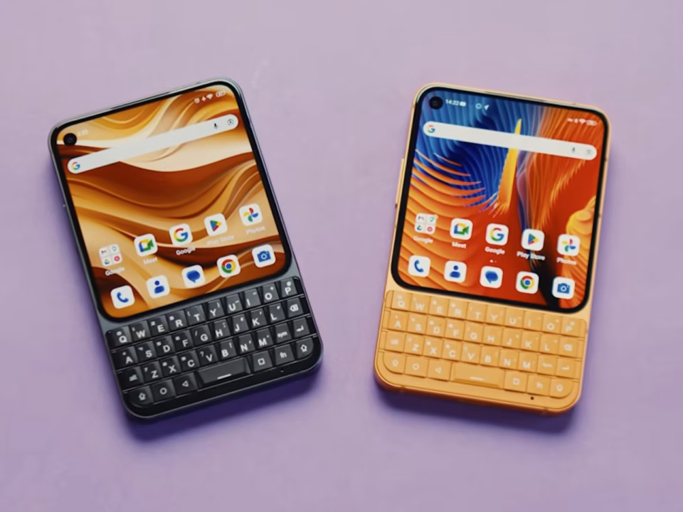 Unihertz Titan 2 Elite compact smartphone with physical keyboard