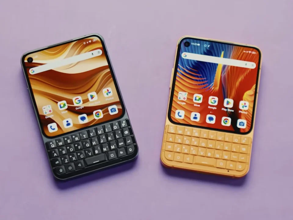 Unihertz Titan 2 Elite compact smartphone with physical keyboard