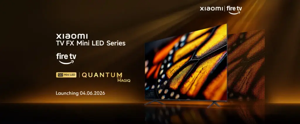 Xiaomi 17T smartphone alongside Xiaomi FX Mini LED TV Series (Photo: Xiaomi)