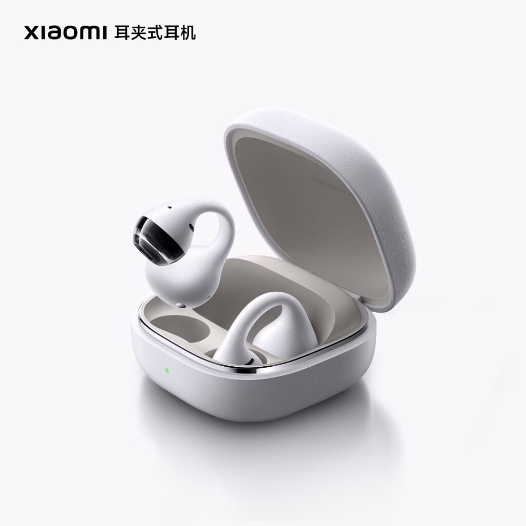 Close-up of Xiaomi earbuds transparent sound-emitting sphere