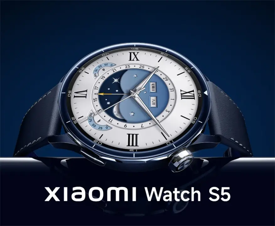 Xiaomi Watch S5 luxury smartwatch with bright AMOLED display and long battery life