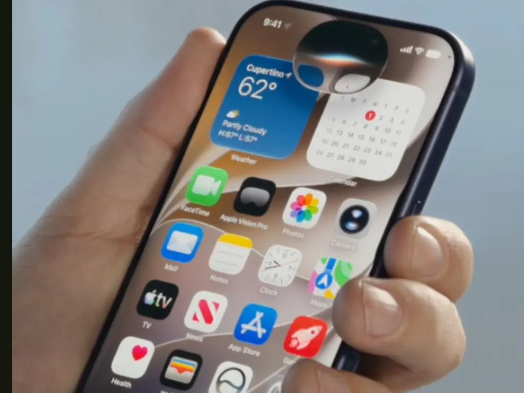 Apple's new Siri AI presentation screenshot from Apple Newsroom