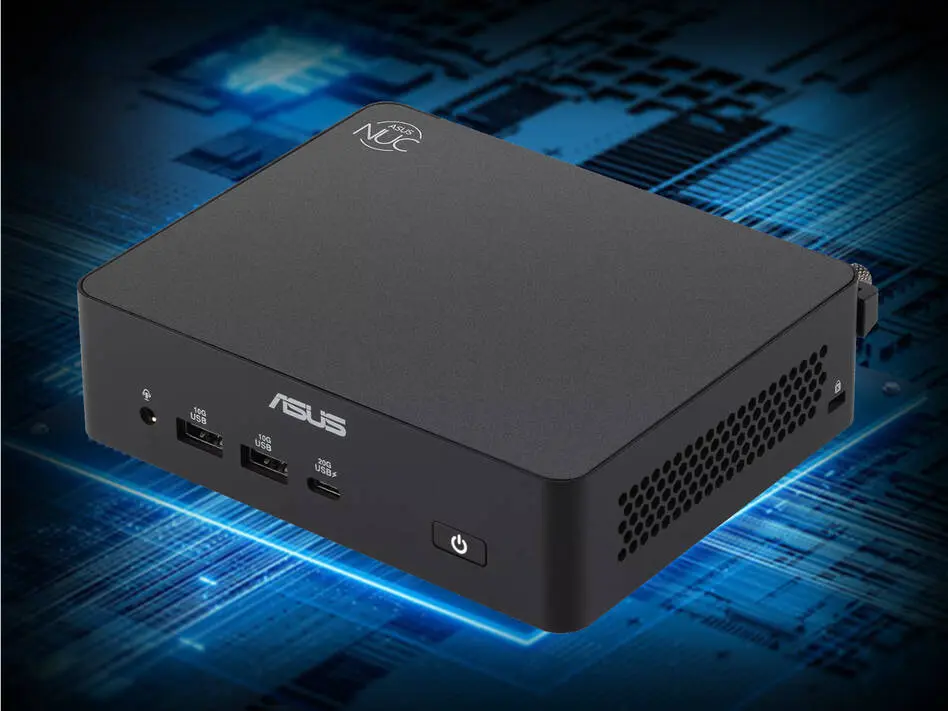Asus NUC 16 mini-PC with Intel Wildcat Lake processor