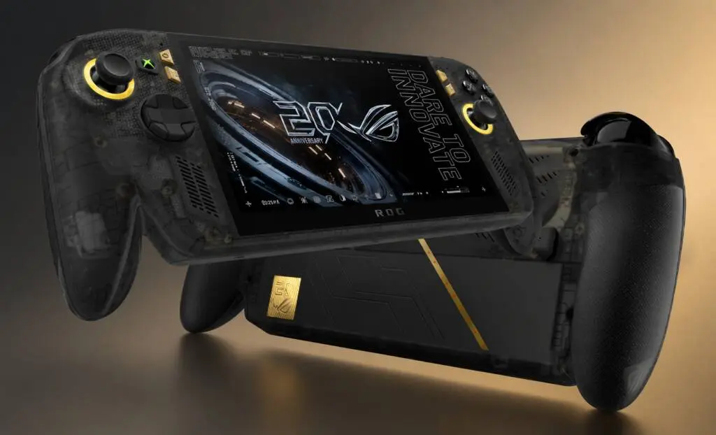 Asus rog xbox ally x20 limited edition arrives with oled and amd ryzen ai z2 extreme Asus ROG Xbox Ally X20 handheld gaming console with OLED display