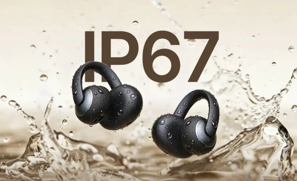 Baseus Bowie MC2 open-ear earbuds in Cosmic Black (Photo: Baseus)