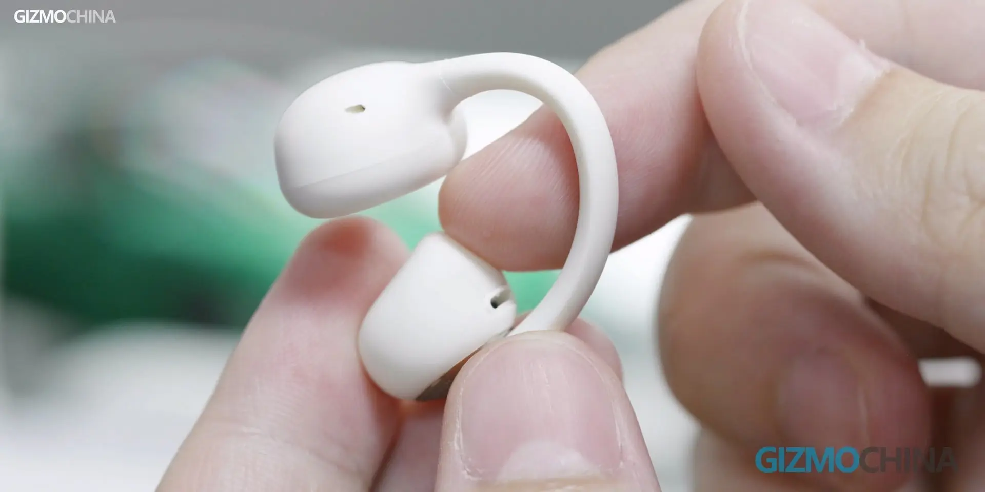 Baseus Bowie MC2 open-ear earbuds with oval charging case