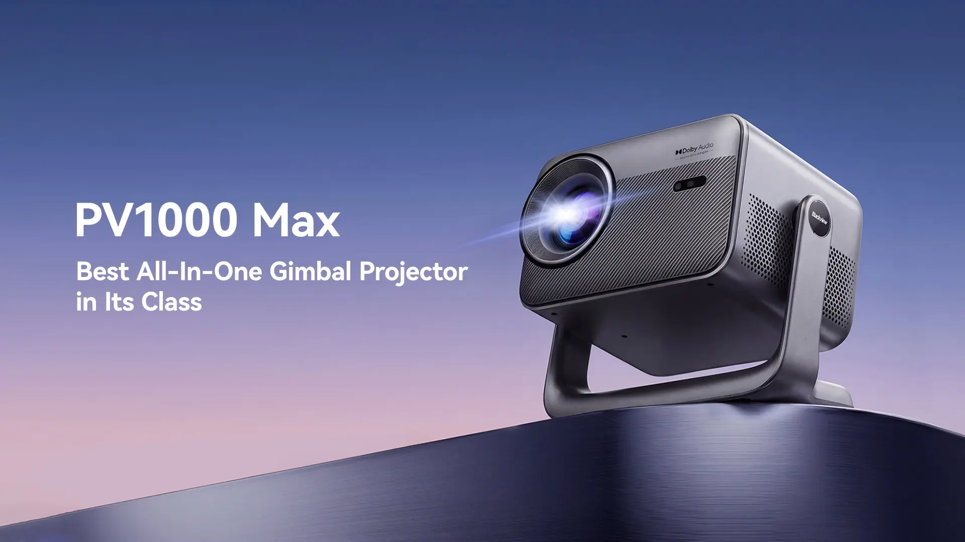 Blackview PV1000 Max Delivers Smart 4K Projection with Auto Calibration Blackview PV1000 Max smart projector delivering bright 4K projection with auto-calibration