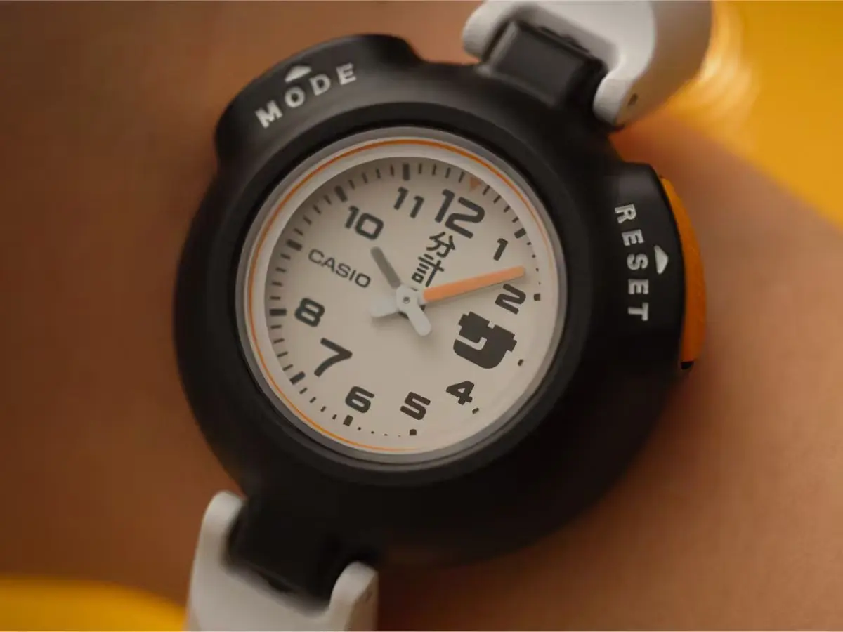 Casio Sadokei Sauna Watch with 12-minute timer designed for sauna use