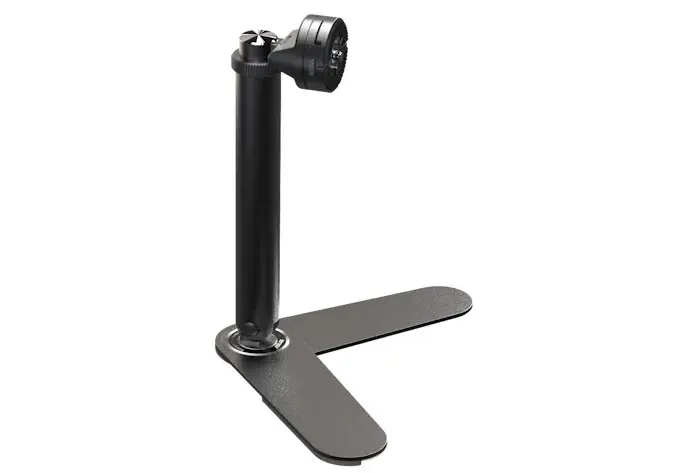 Close-up of Asus e-paper display ports and adjustable mini stand (Photo: Asus)
