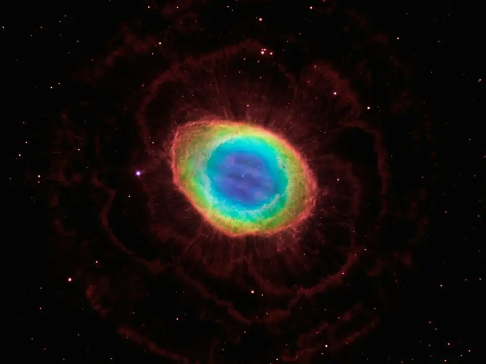 Gemini North telescope reveals the final moments of a star in the Crystal Ball Nebula