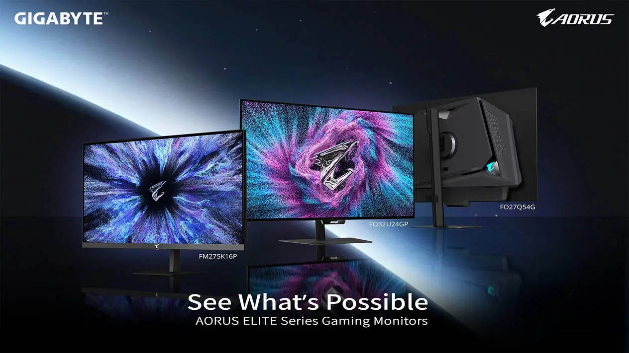 Gigabyte launches Aorus Elite series with 5K Mini LED and tandem OLED panels Gigabyte Aorus Elite series gaming monitors with 5K Mini LED and tandem OLED panels