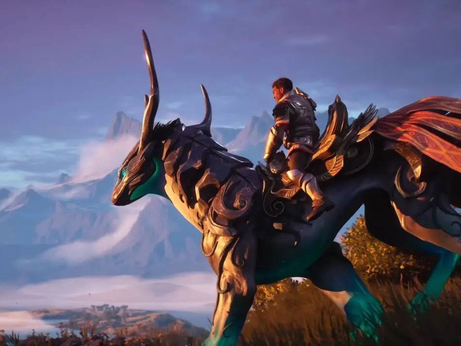 Guild Wars 3 announcement trailer showcasing new MMO gameplay