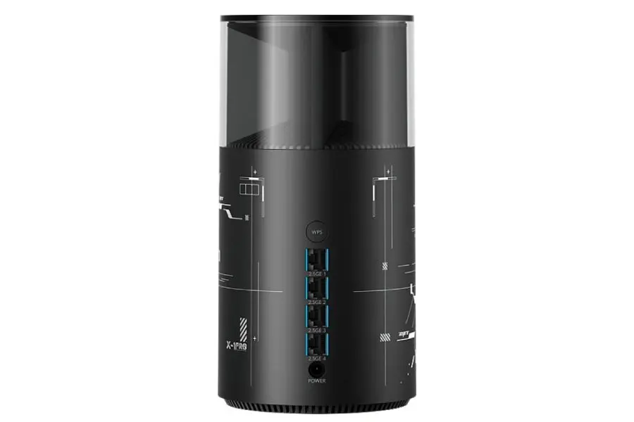 Huawei Router X1 Gaming Edition Ports (Photo: Huawei)