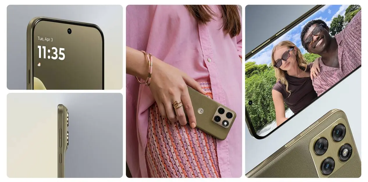 Motorola Edge 2026 camera setup including main, ultra-wide, telephoto, and selfie cameras (Photo: Motorola)