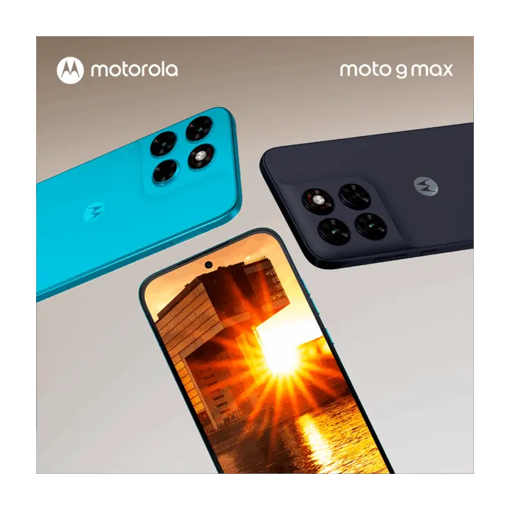 Motorola Moto G Max smartphone front view with AMOLED display