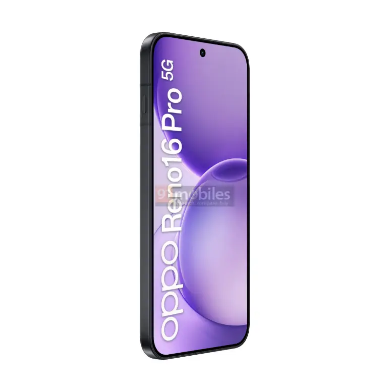 Oppo Reno 16 Pro front and back design (Photo: Oppo)