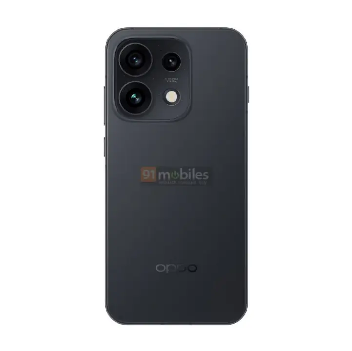 Oppo Reno 16 Pro smartphone with triple camera setup and AMOLED display