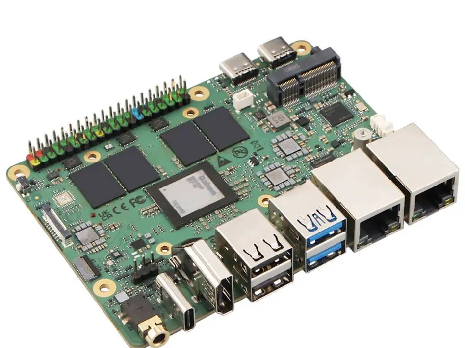 Radxa Dragon Q8B offers Snapdragon power and up to 32GB RAM as a Raspberry Pi 5 rival Radxa Dragon Q8B single-board computer with Snapdragon 8cx Gen 3 and 32GB RAM