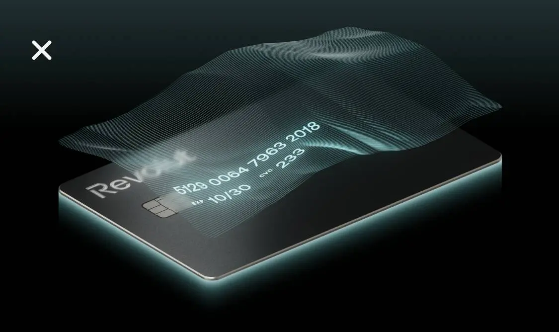 Revolut numberless Visa and Mastercard debit cards enhance security
