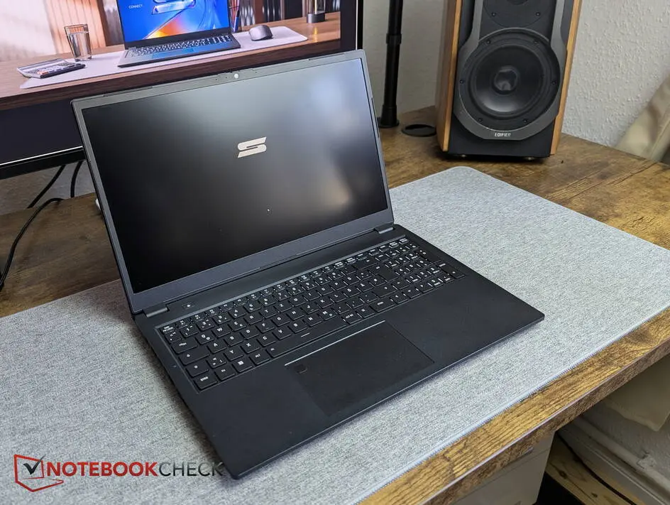 Schenker Connect 15 business laptop showcasing enterprise features