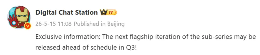 Smartphone lineup with Redmi K100 series and OnePlus 16 (Photo: Special)