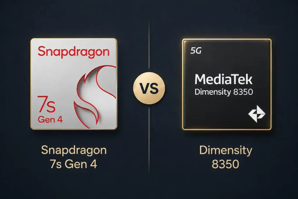 Snapdragon 7s Gen 4 vs Dimensity 8350 Which Chip Wins Your Daily Needs