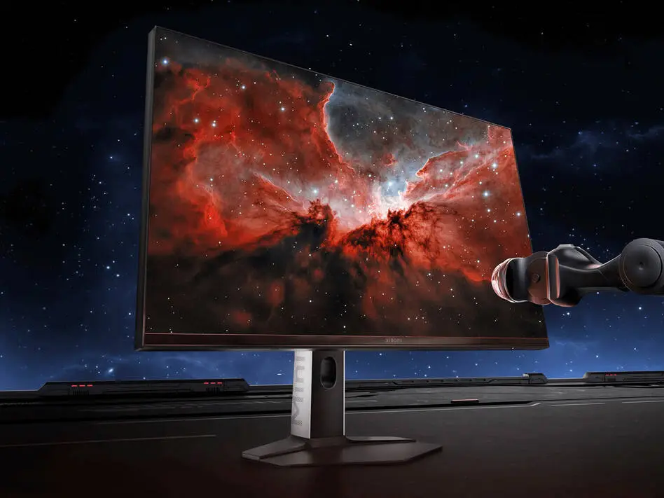 Xiaomi's Mini LED Gaming Monitor Expands Internationally with 180 Hz VRR and 2,000 Nits Brightness Xiaomi Mini LED Gaming Monitor G Pro 27Qi 2026 angled view